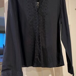 VINTAGE NWT Embroidered Top XXL